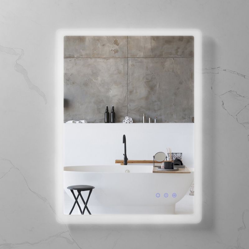 Espelho de Casa de Banho MELLOW – LED Regulável e Anti Embaciamento